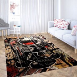 Spark Cartoon Art Living Room Modern Carpet Rug