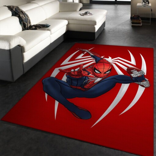 Spider Man Marvel SuperHero Rug  Custom Size And Printing
