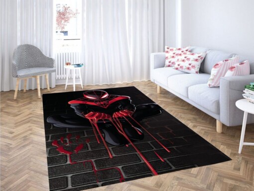 Spider Man Miles Morales Living Room Modern Carpet Rug