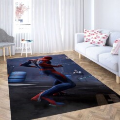 Spiderman Game Living Room Modern Carpet Rug