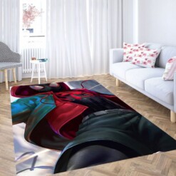 Spiderman Miles Moreles Living Room Modern Carpet Rug