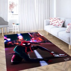 Spider-man Wallpaper Living Room Modern Carpet Rug