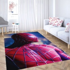 Spider-man Wallpaper Living Room Modern Carpet Rug