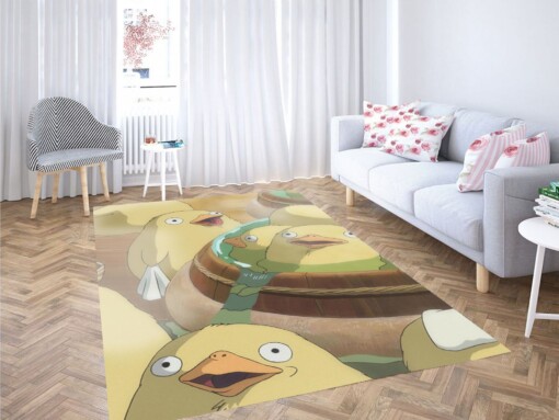 Spiried Away Animal Cute Scene Carpet Rug