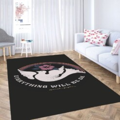 Spiritual Aesthetic Wallpaper Living Room Modern Carpet Rug