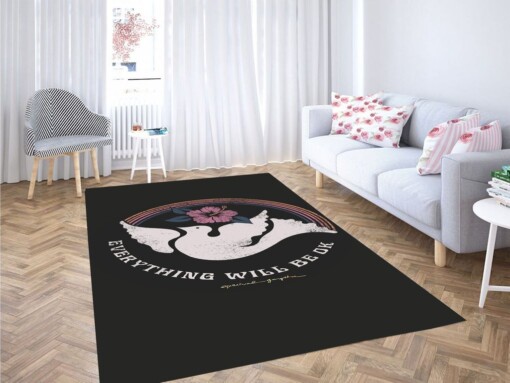 Spiritual Aesthetic Wallpaper Living Room Modern Carpet Rug