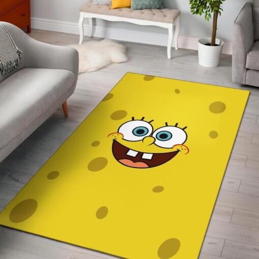 Spongebob Squarepants Face Area Rug