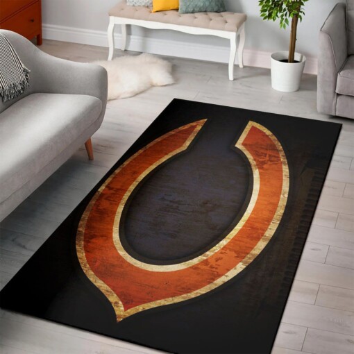 Sports Chicago Bears Rug  Custom Size And Printing