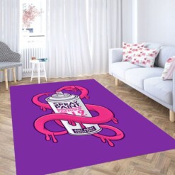 Spray Paint Thrasher Living Room Modern Carpet Rug