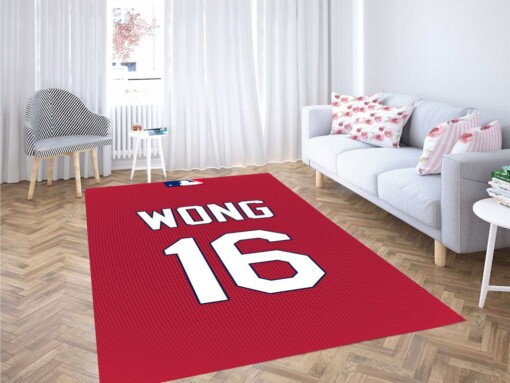 St Louis Cardinals Jersey Living Room Modern Carpet Rug