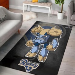 St Louis Rams Rug  Custom Size And Printing