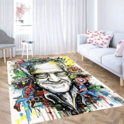 Stan Lee Living Room Modern Carpet Rug