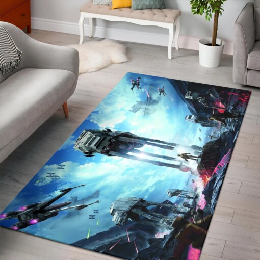 Star Wars Battlefront Rug  Custom Size And Printing