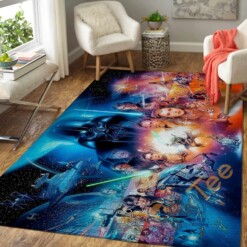 Star Wars Characters Area Rug