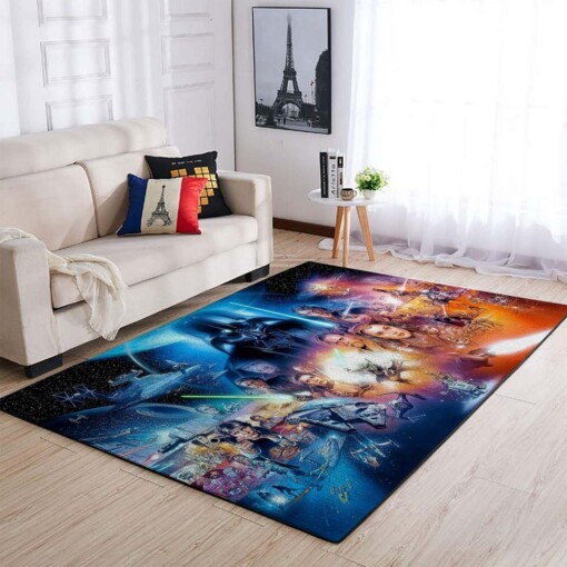 Star Wars Darth Vader SuperHero Rug  Custom Size And Printing