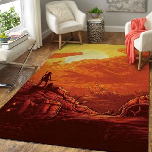Star Wars Episode 7 Rug  Custom Size And Printing