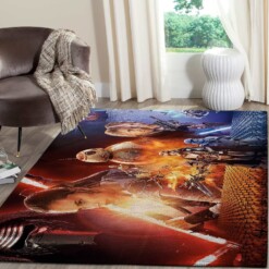 Star Wars Force Awakens SuperHero Rug  Custom Size And Printing