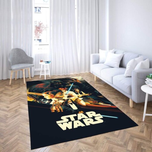 Star Wars Lightsaber Decorative Floor Rug