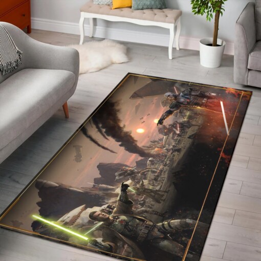 Star Wars Old Republic Rug  Custom Size And Printing