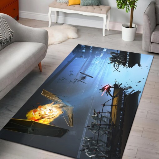 Star Wars The Force Unleashed Rug  Custom Size And Printing