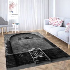 Station Harry Potter Portal Living Room Modern Carpet Rug