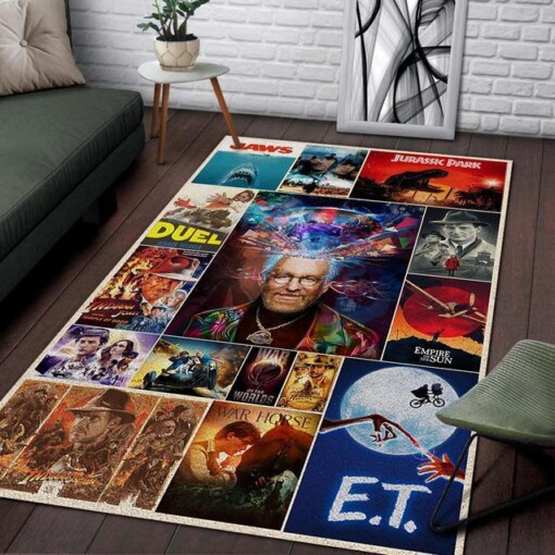 Steven Spielberg Movies Rug