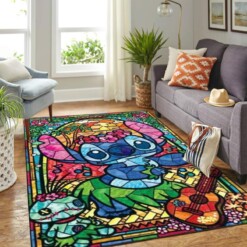 Stitch Carpet Rug Floor Area Rug  Home Decor  Bedroom Living Room Decor E434E2