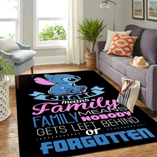 Stitch Family Carpet Floor Area Rug