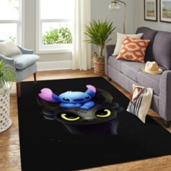 Stitch Toothless Cute Carpet Floor Area Rug