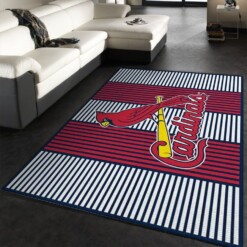 Stl Cardinals Rug  Custom Size And Printing