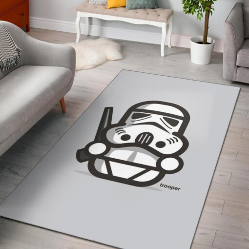 Stormtrooper Star Wars Rug  Custom Size And Printing