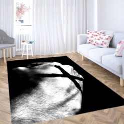 Straight Edge Icon Hand Living Room Modern Carpet Rug