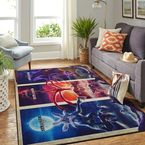 Stranger Things Area Area Rug