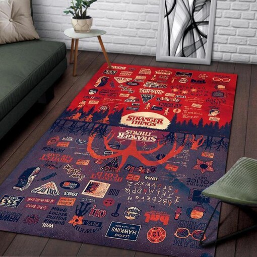 Stranger Things Area Rug