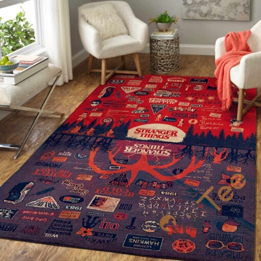 Stranger Things Area Rug