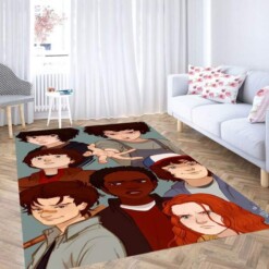 Stranger Things Art Carpet Rug