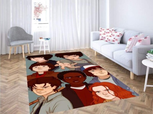 Stranger Things Art Carpet Rug