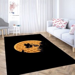 Stranger Things To The Mon Living Room Modern Carpet Rug