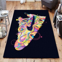 Street Fashion Style Sneaker Shoes Streetwear Area Rug