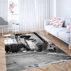 Street Skateboarding Carpet Rug