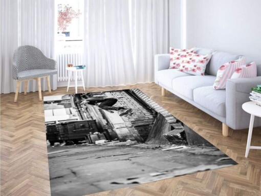 Street Skateboarding Carpet Rug