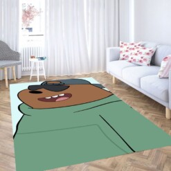 Style We Bare Bears Living Room Modern Carpet Rug