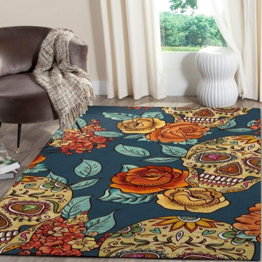 Sugar Skulls Area Rug