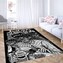 Suicidal Tendencies Skull Carpet Rug