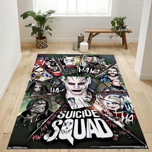Suicide Squad Rug  Custom Size And Printing