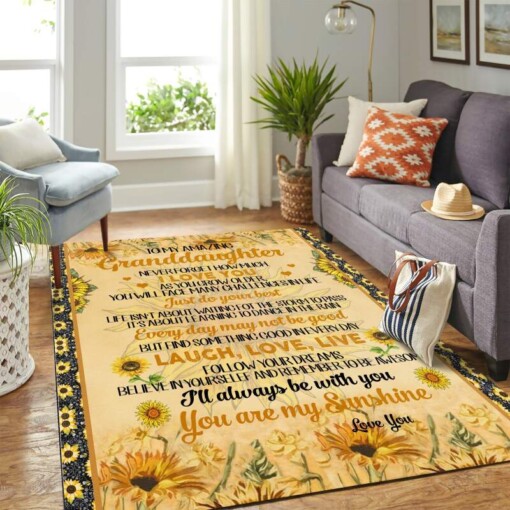 Sunflower Quilt Mk Carpet Area Rug