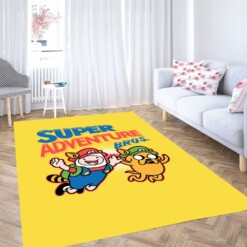 Super Adventure Bross Carpet Rug