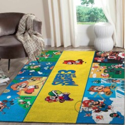 Super Mario Area Rug