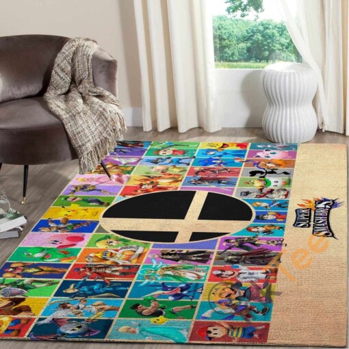 Super Mario Area Rug