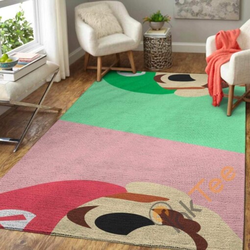 Super Mario Area Rug